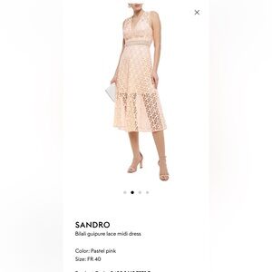 Sandro Midi dress